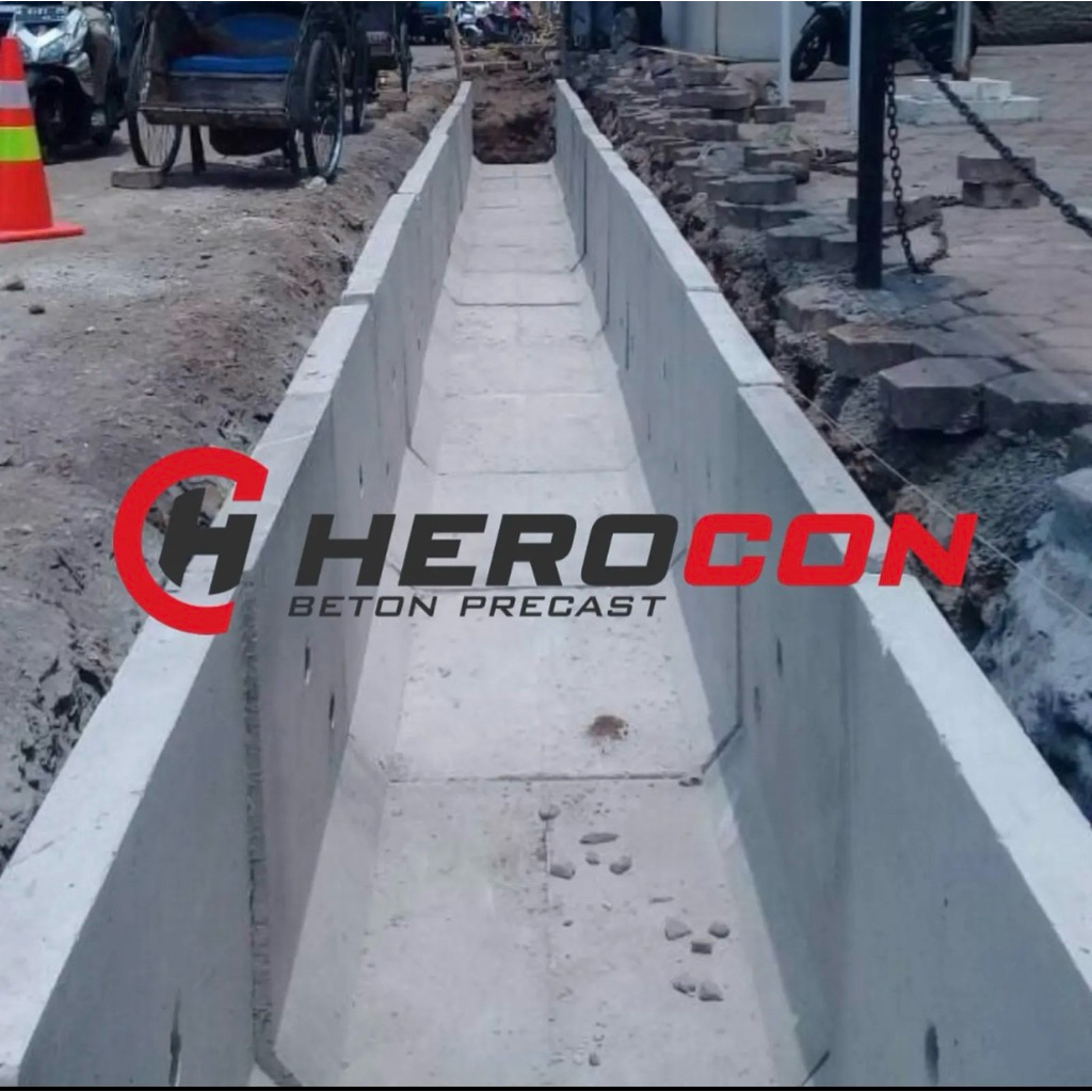 U-Ditch 50x50x120 Plus cover K300