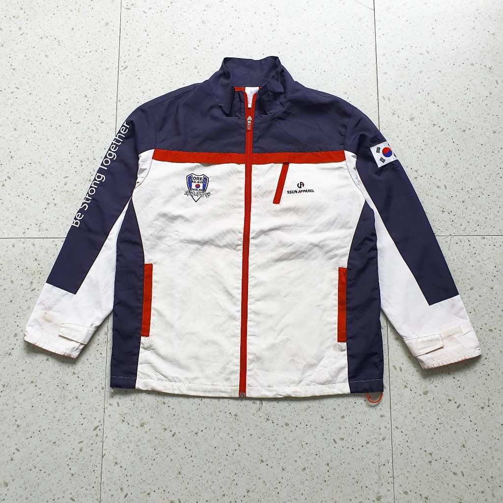 Baju Jaket Windbreaker SSUN APPAREL / Size XL - LD 59 cm / Bekas - Second - Preloved