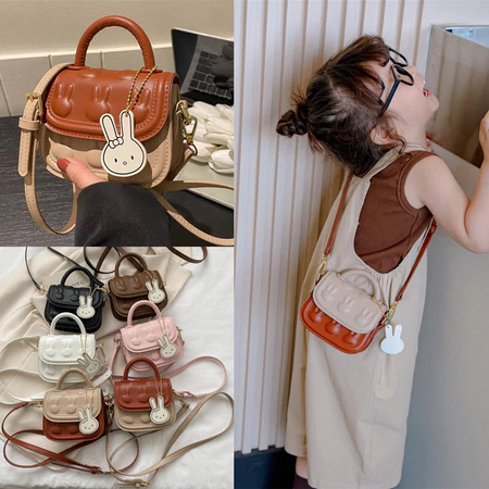 TAS SELEMPANG ANAK MODEL KOREA IMPORT FASHION TAS BAHU ANAK PEREMPUA