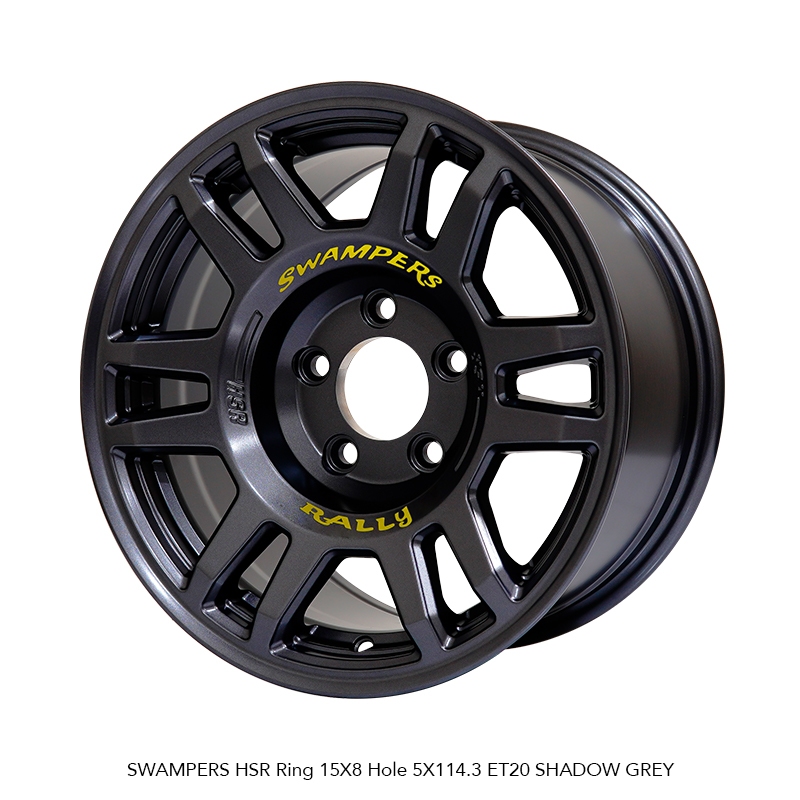 Velg Mobil Rally HSR SWAMPER Ring 15 Luxio, Carry, Apv, L300, Innova, dll