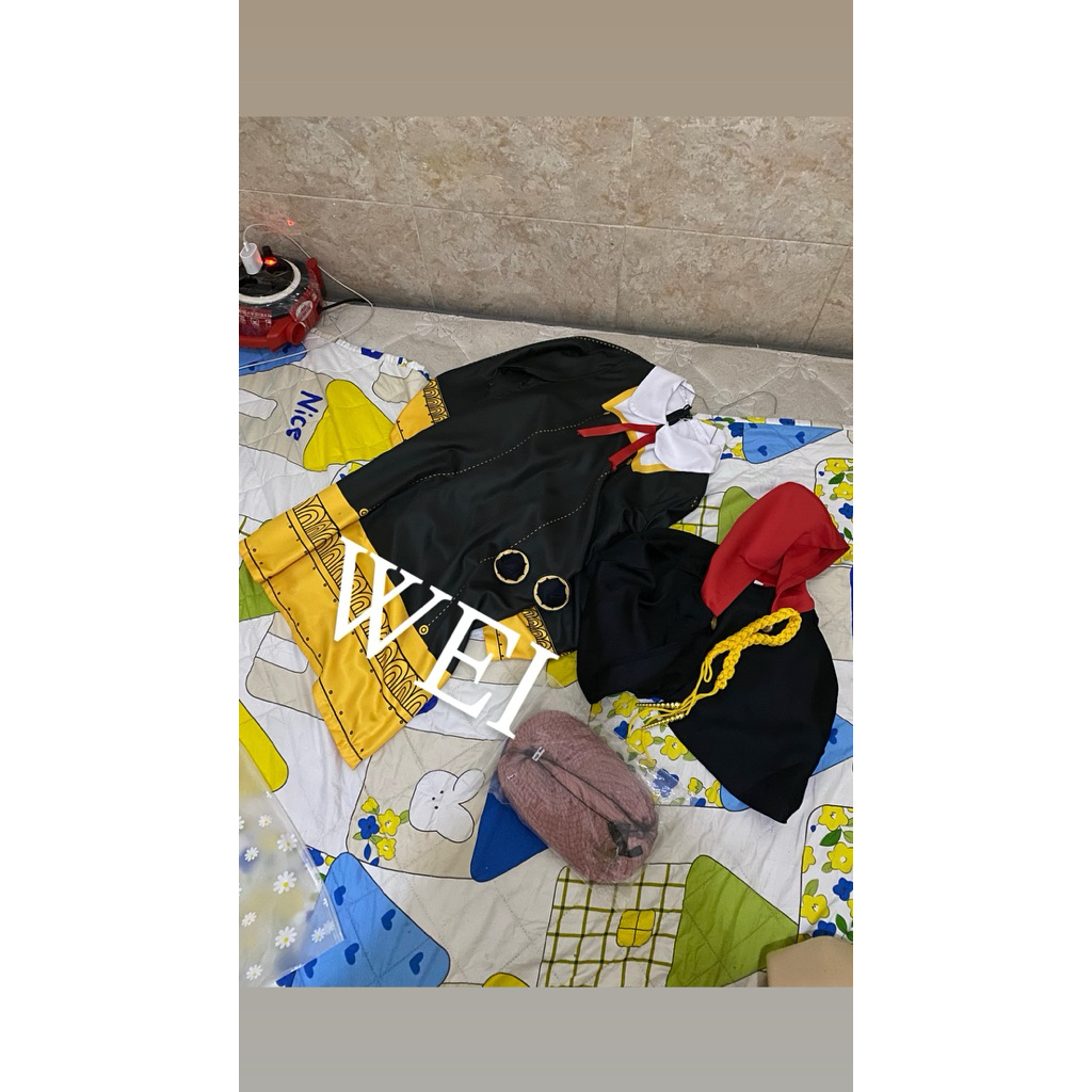 costume cosplay anya teen spy x family