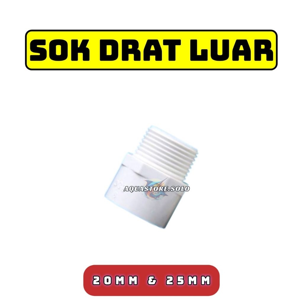 SOK DRAT LUAR UKURAN 20 & 25MM