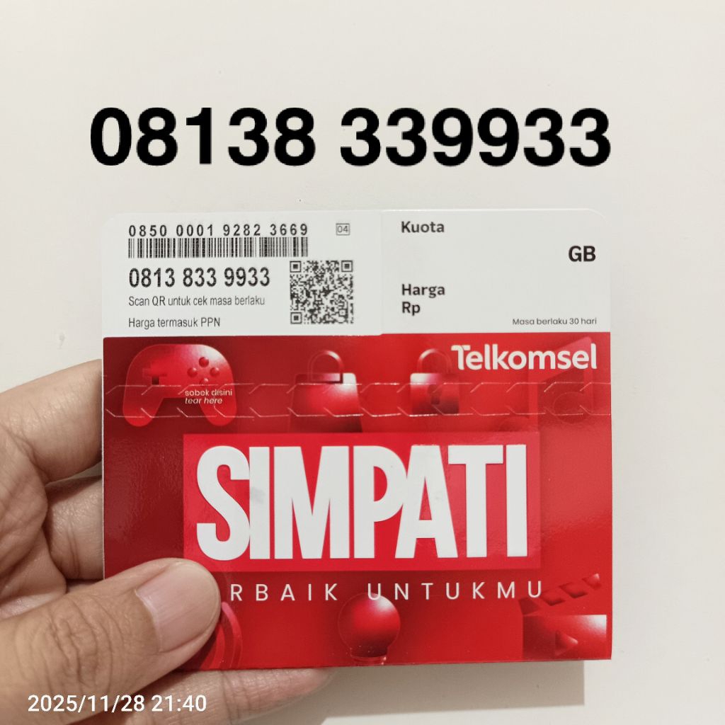 NOMOR SIMPATI CANTIK 11DIGIT