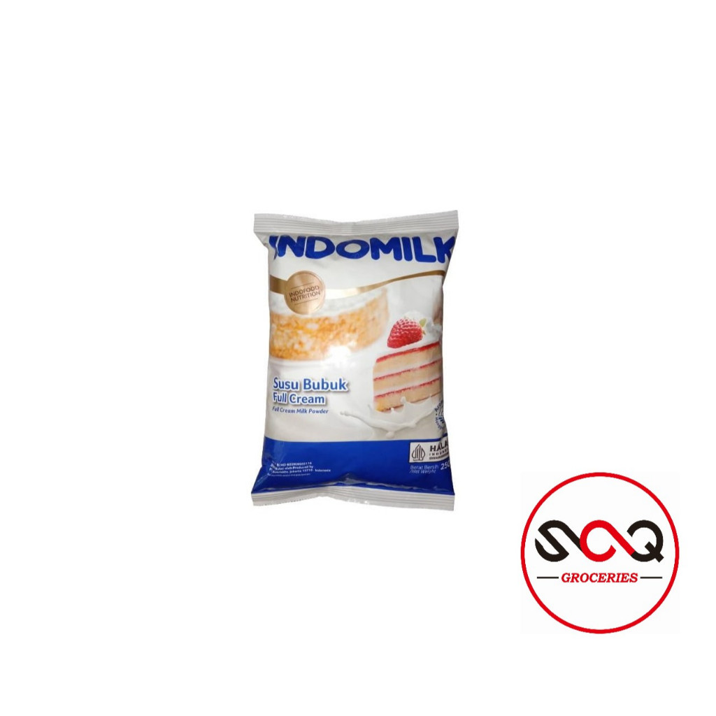 Susu Bubuk Indomilk Full Cream 250 gram