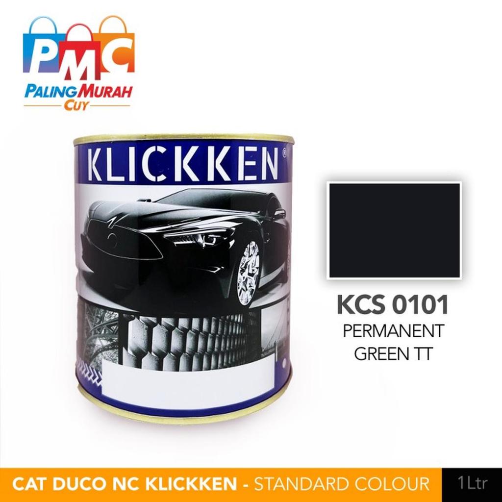 KLICKKEN PERMANENT GREEN (TT) KCS 0101 / CAT DUCO HIJAU TINTING KLIKKEN 0101