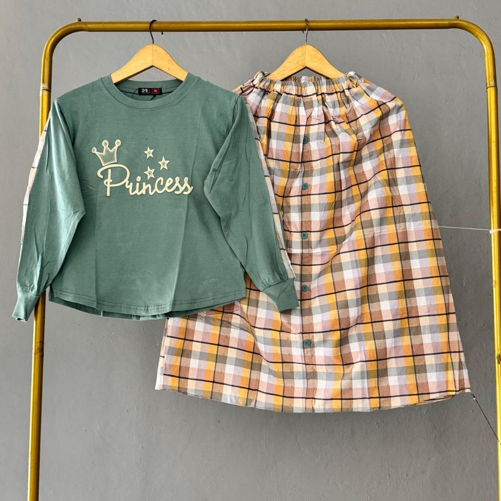 Setelan Anak Tanggung Set Rok Amelia Terbaru Outfit Yang Lagi Viral