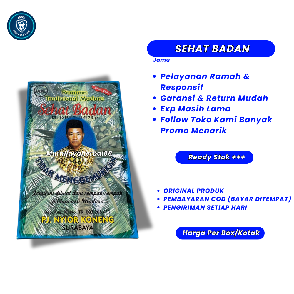 Jamu Sehat Badan Nyior Koneng Rasa Kopi 30 Sachet