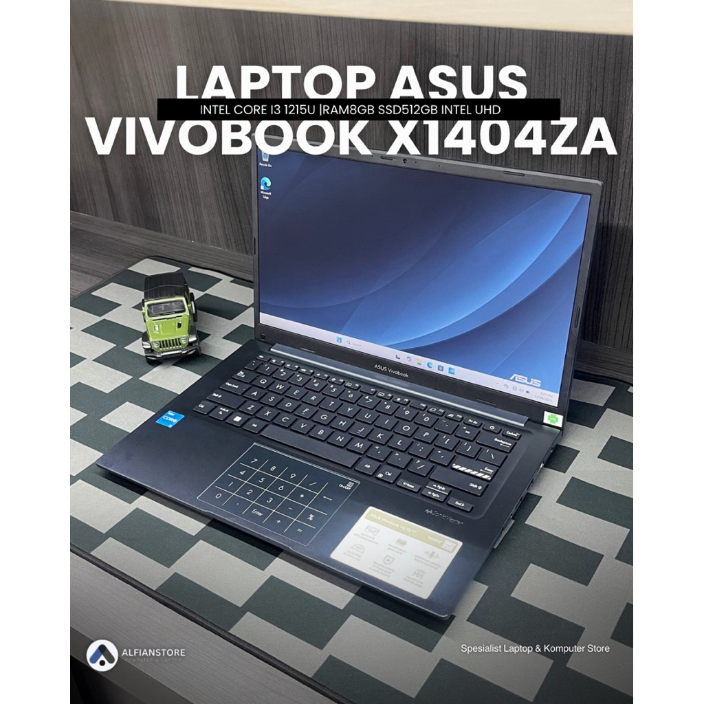 LAPTOP ASUS VIVOBOOK X1404ZA INTEL CORE I3 1215U RAM8GB SSD512GB