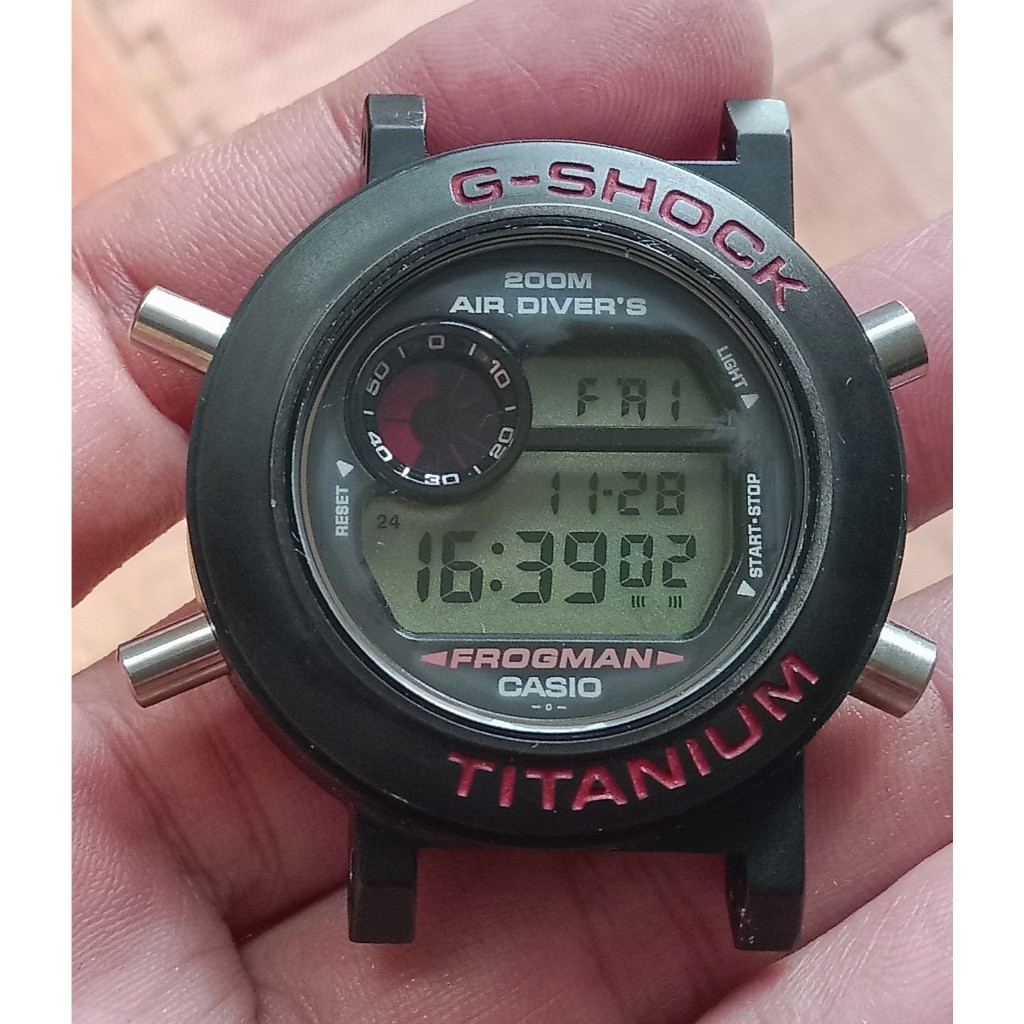 modul g shock frogman DW8200F DW-8200 second original