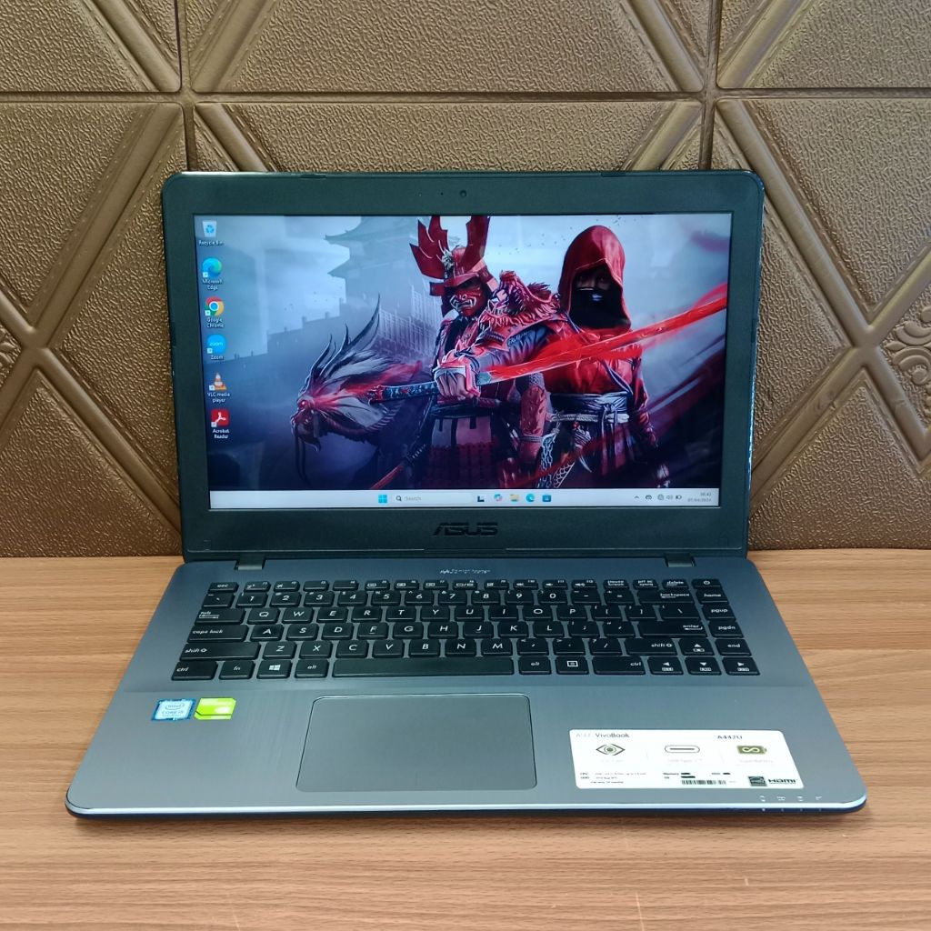 LAPTOP SECOND ASUS A442UR INTEL CORE I5 8250U (8CPU) 1.8GHZ UP TO 3.5GHZ INTEL HD GRAPHICS + NVIDIA 