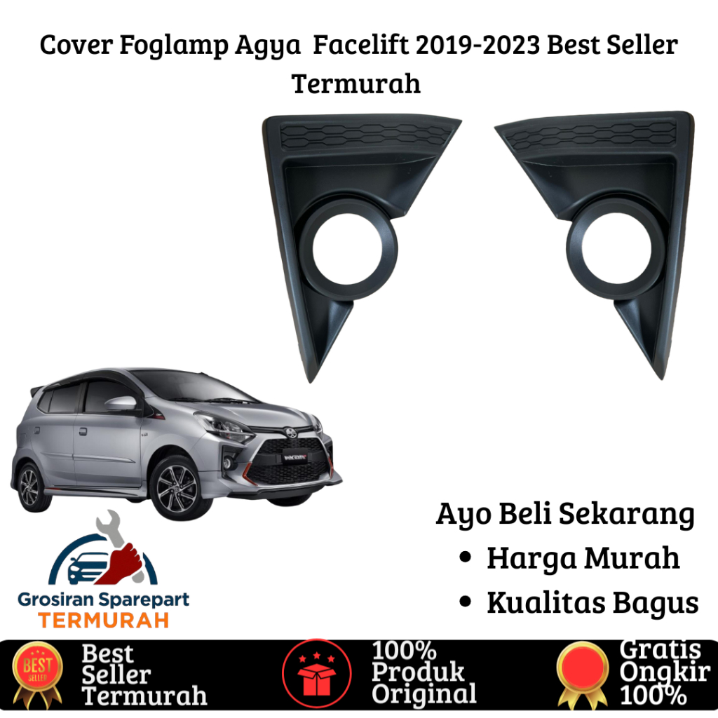 Cover Foglamp Agya Facelift 2019-2023