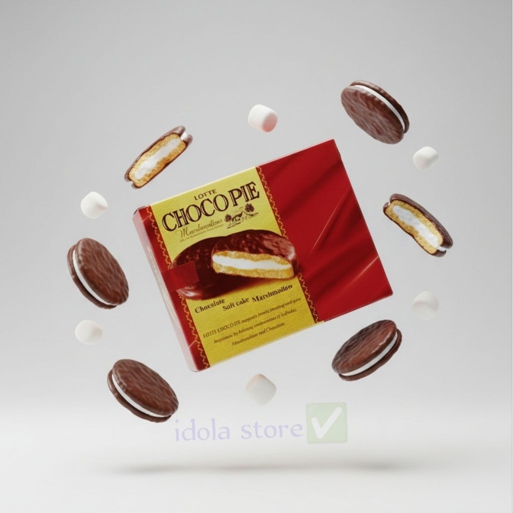 Lotte Choco Pie Marshmallow Box 56gr