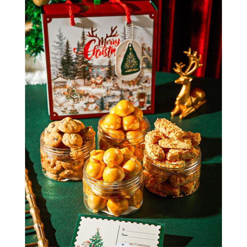 BYOVEN - Premium Christmas Hampers / Hampers Natal / Premium Cookies Hampers