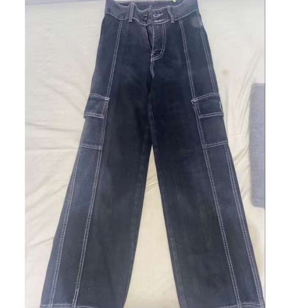 PRELOVED JEANS CARGO JINISO + FREE 1 BAJU PRELOVED