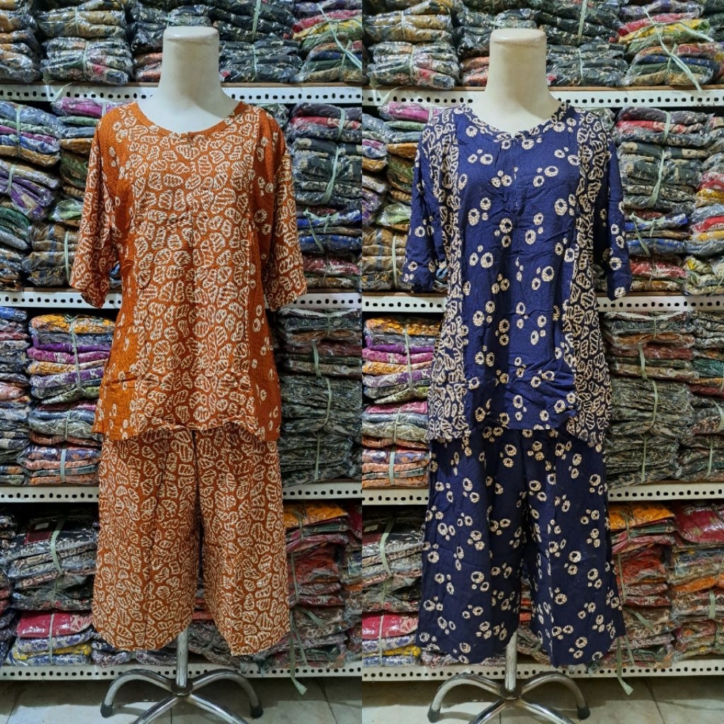 SETELAN KULOT JUMBO BY PUTRI DIANA RESLETING BUSUI TALI PINGGANG