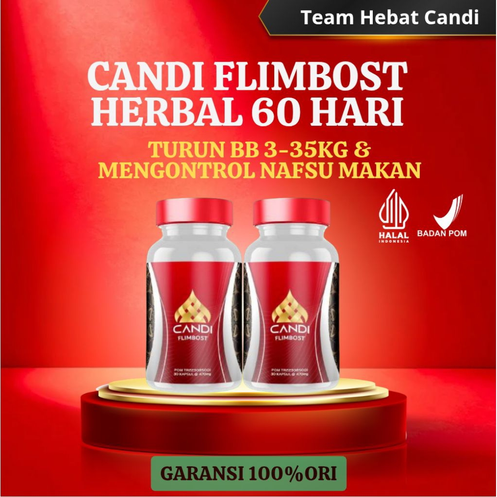 CANDI FLIMBOST PELANGSING BADAN ALAT PELANGSING BADAN AMPUH 60HR