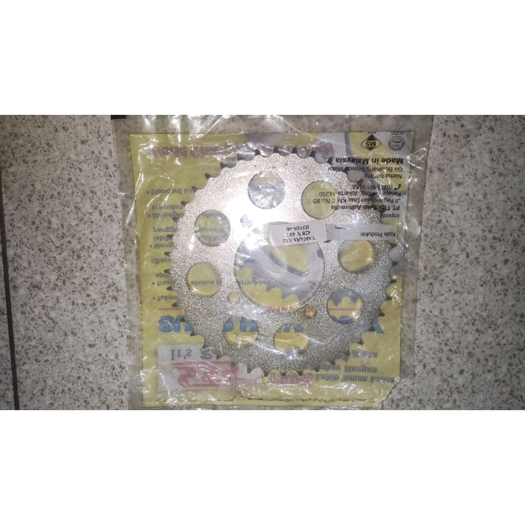 gear sss ukuran 428-43