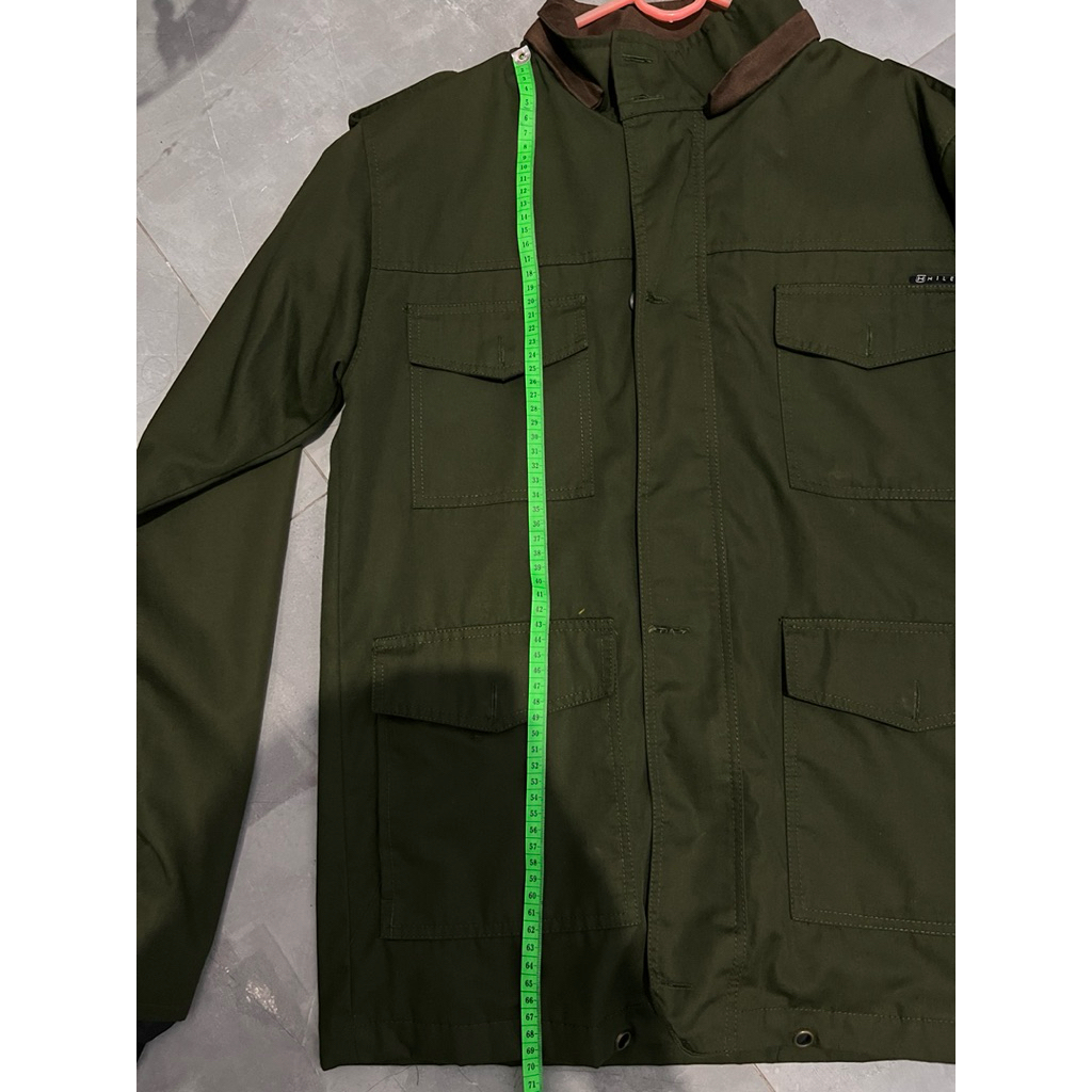 Parka hijau army