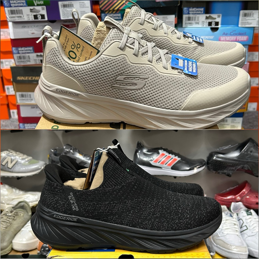 SKECHERS EDGERIDE COMMISSIONER SLIP ON WALKING FOR MENS ORIGINAL BNIB