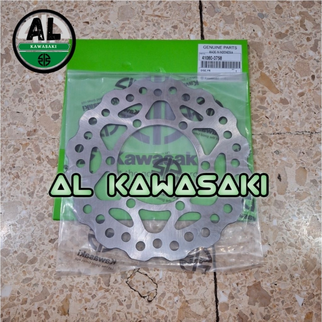 piringan cakram depan klx 140 klx140 220 MM original