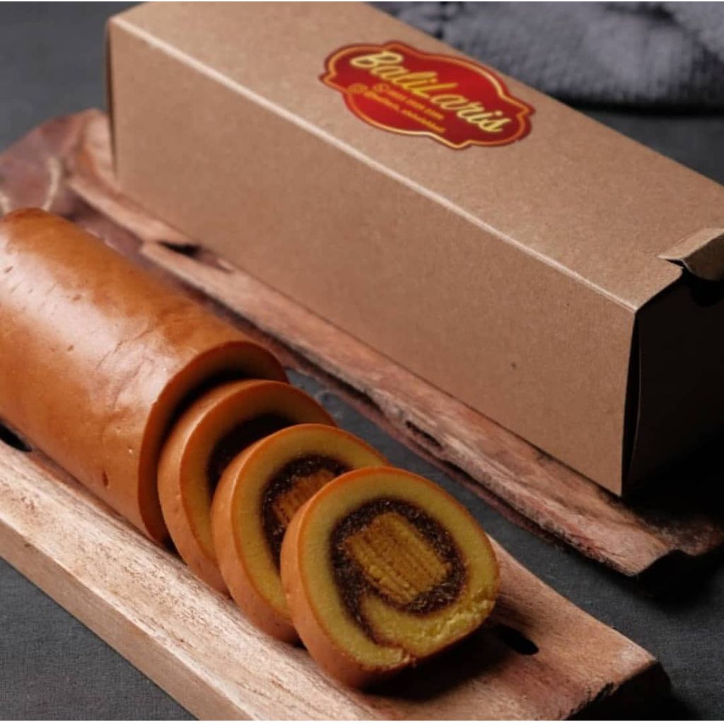 legitnas roll nanas isi lapis legit Bali laris free bubble wrap dan ice gel bolu gulung lapis legit 