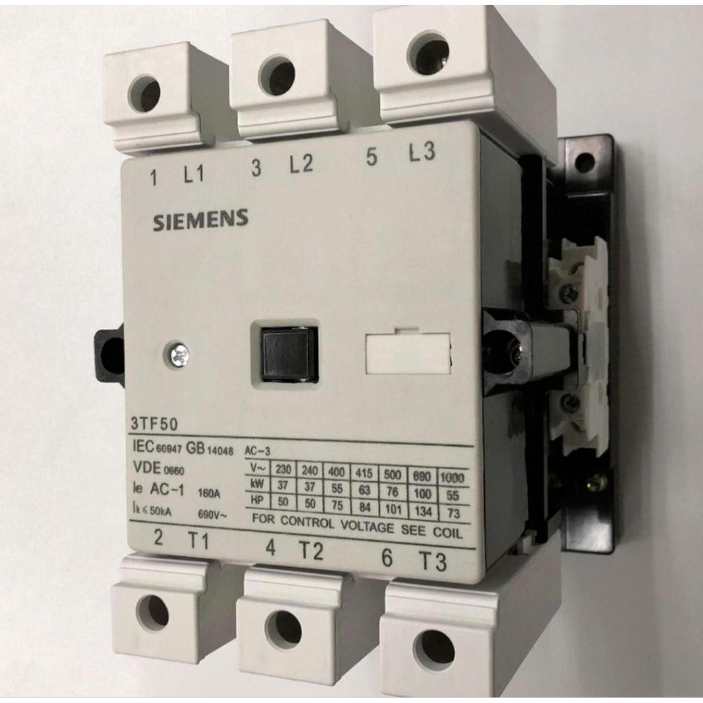 Kontaktor siemens 3phase 160A 220V 3TF50 Original