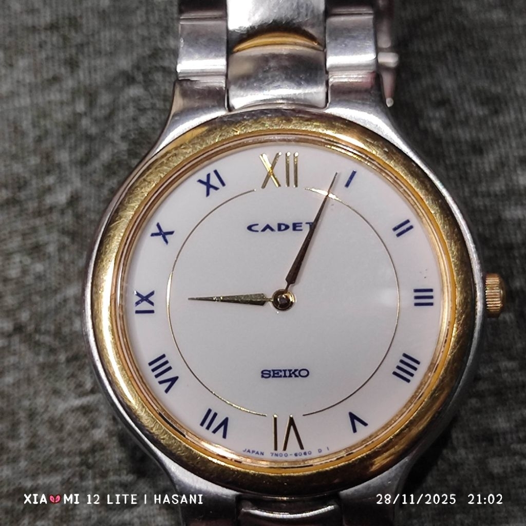 jam tangan seiko cadet 7N00-6050