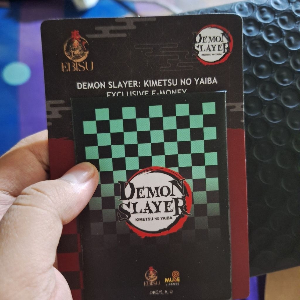Ebisu Cafe E-money Demon Slayer (Demon)