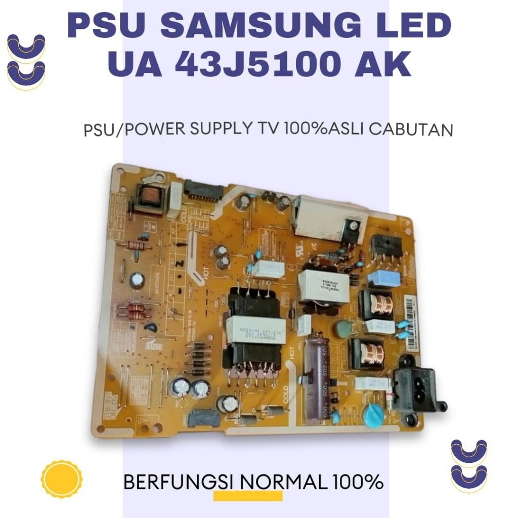 PSU SAMSUNG LED UA 43J5100-UA 43J5100-43J5100 AK
