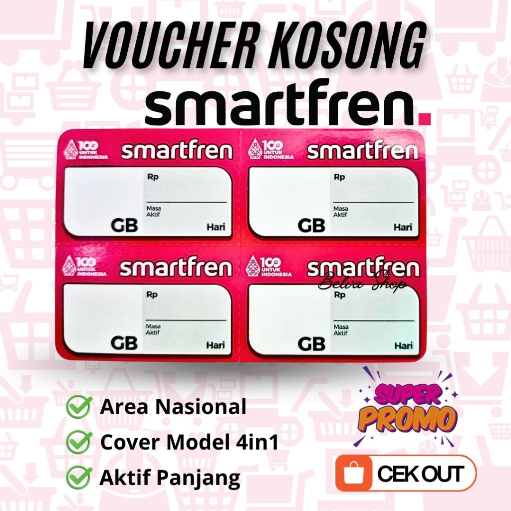 Voucher Kosong Smartfren Nasional Voucher Zero Smartfren terbaru