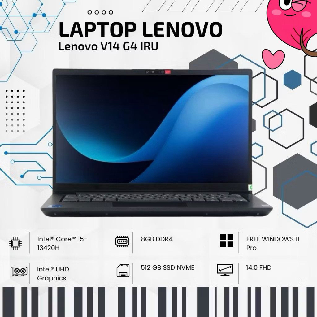 LENOVO V14 INTEL i5 13420H 8GB 512SSD