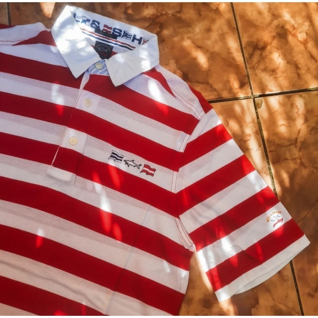 PAUL AND SHARK STRIPE POLO