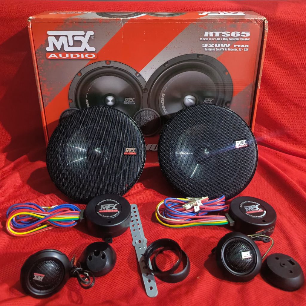 Speaker Mobil MTX Audio RTS65 6.5 Inch – 320W Road Thunder