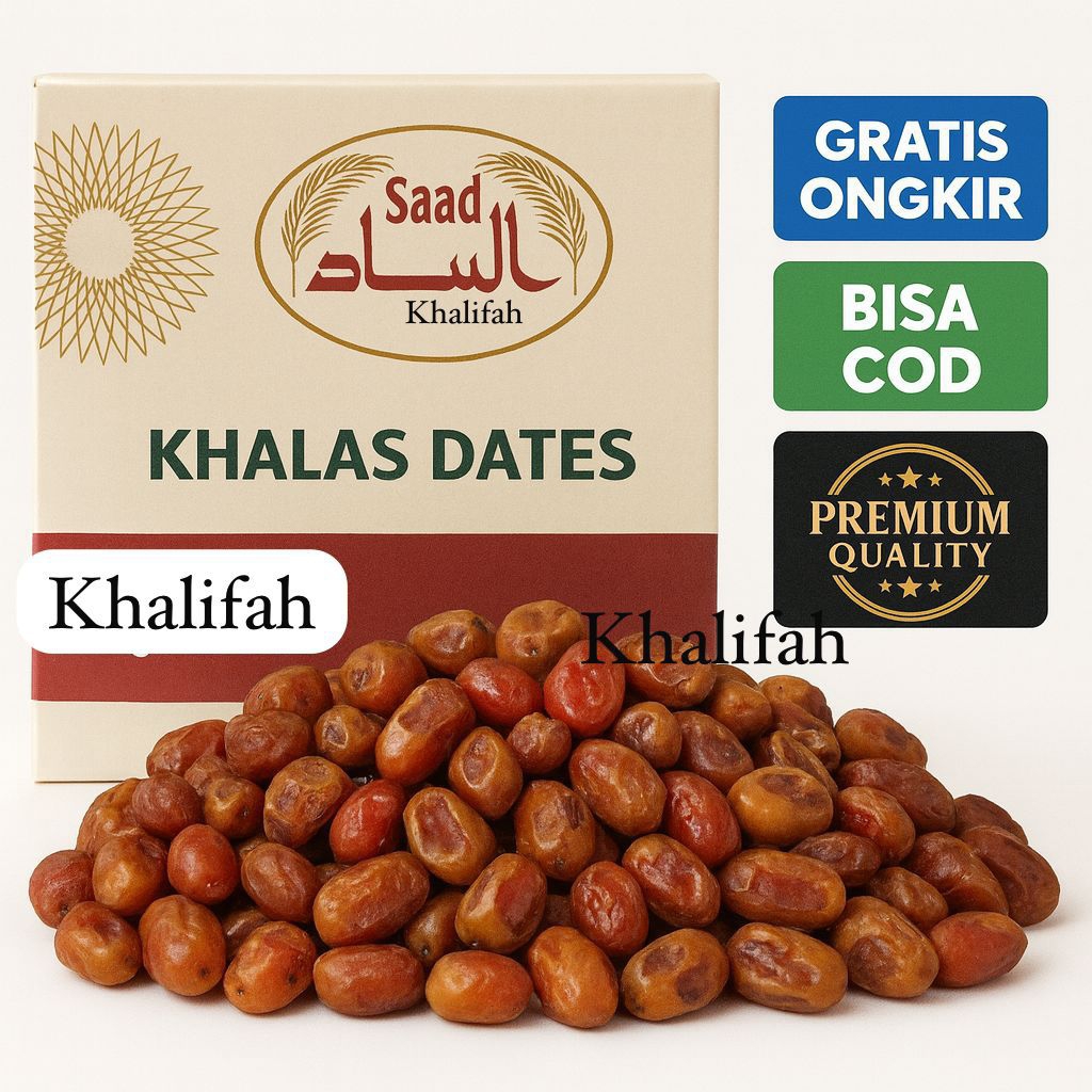 Kurma Khalas Madinah Al Saad 10 Kg | Kurma Khalas Legit | Kurma Khalas Al Saad