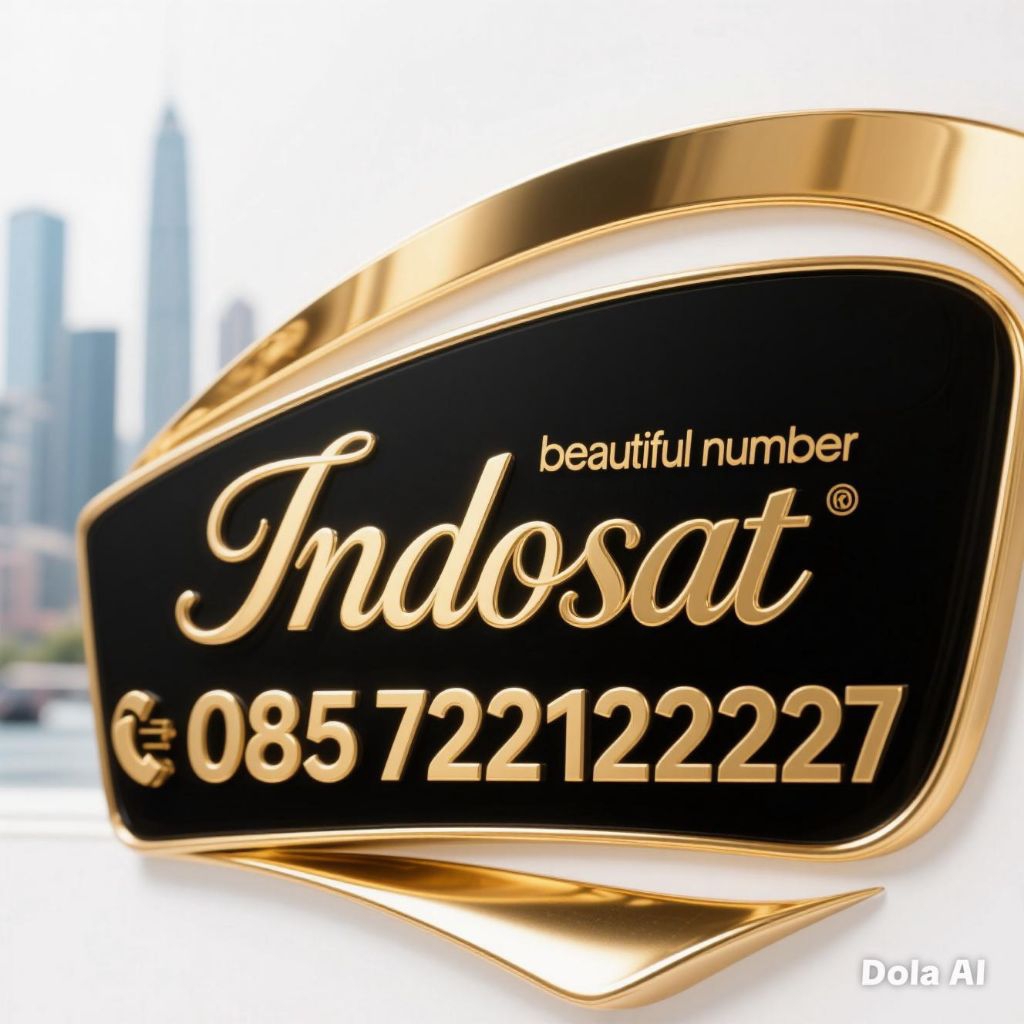 kartu perdana Indosat cantik rapi 5555