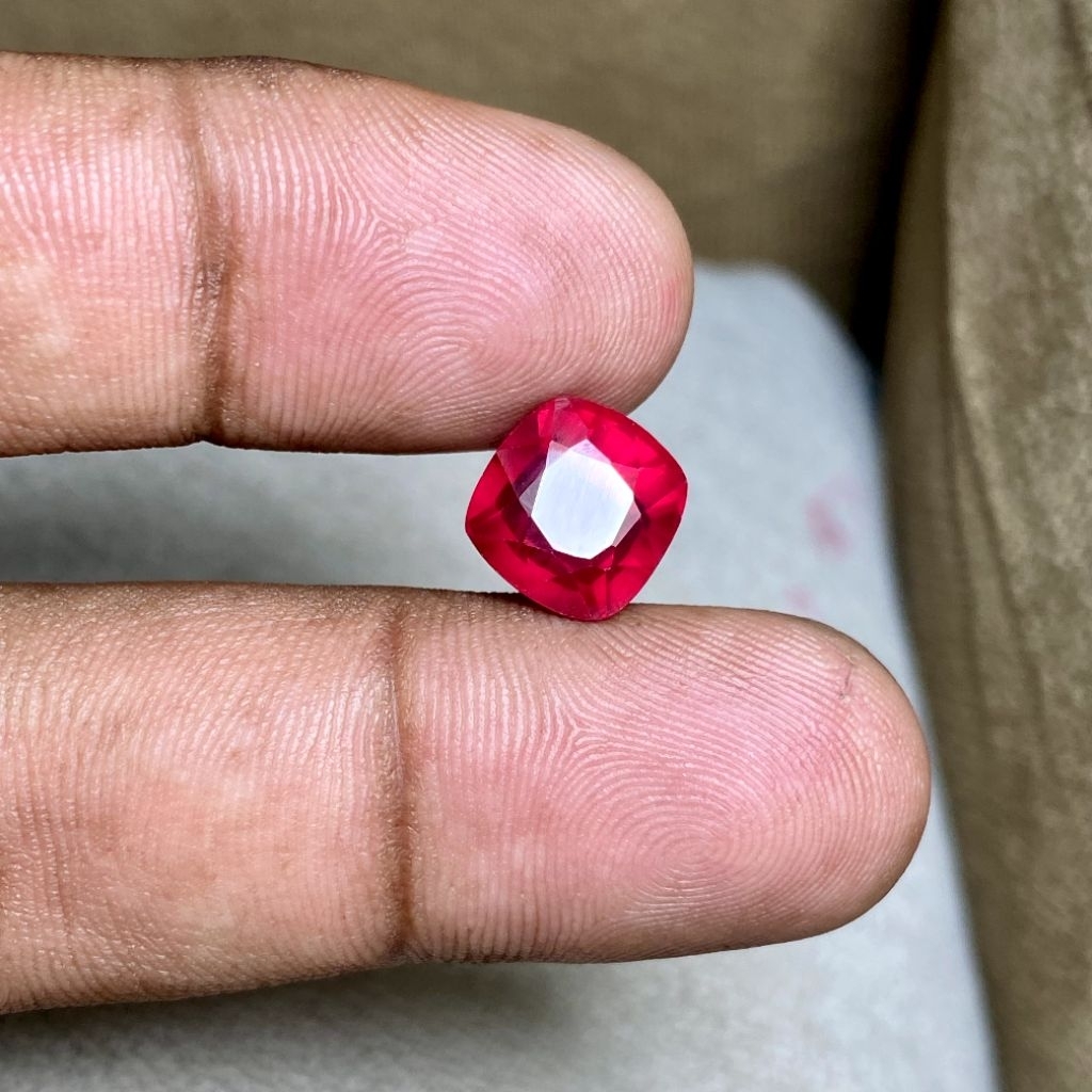 Batu Merah Siam Ruby king ruby chatam ruby batu catam ruby Dim 10x10x7