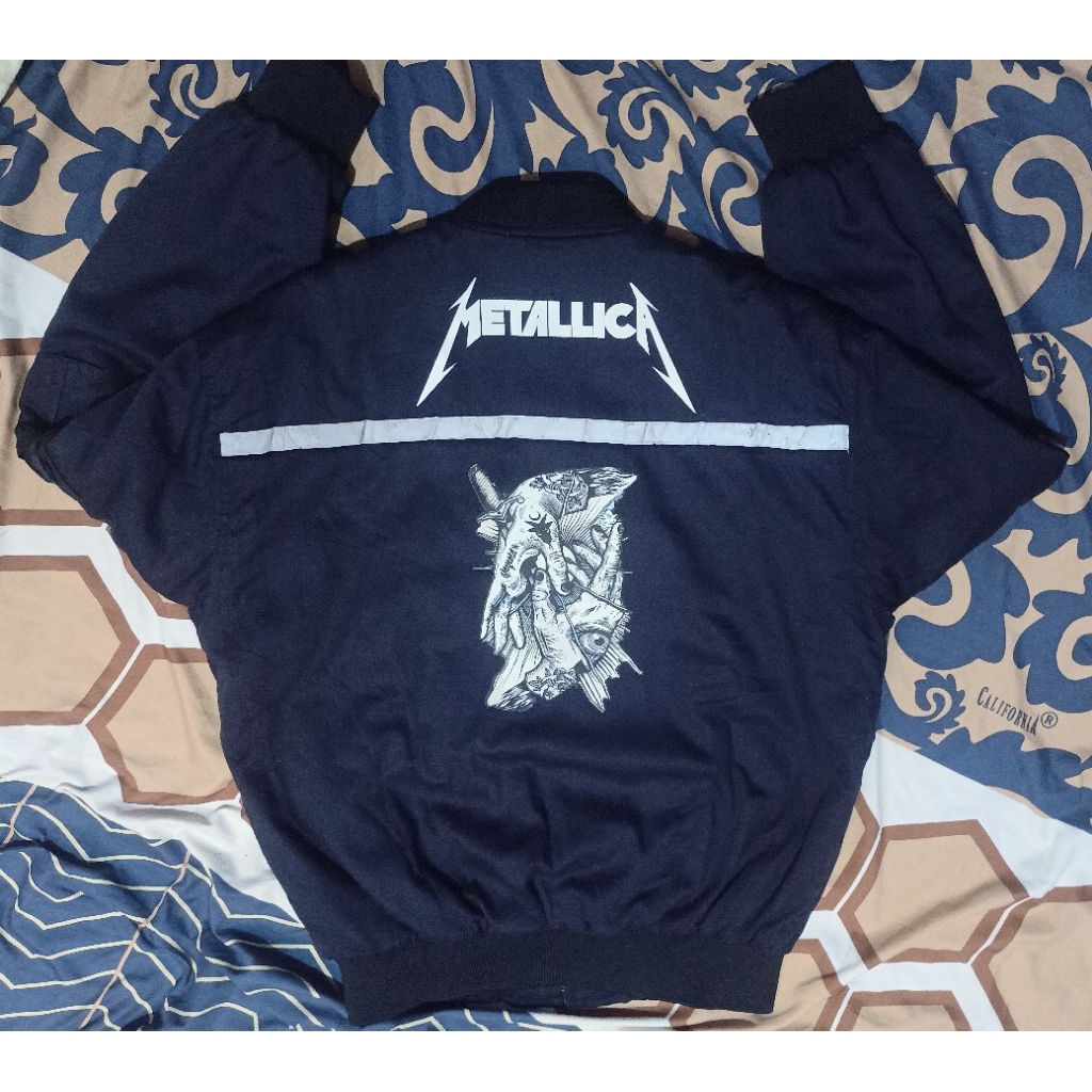 Jaket Bomber Metallica