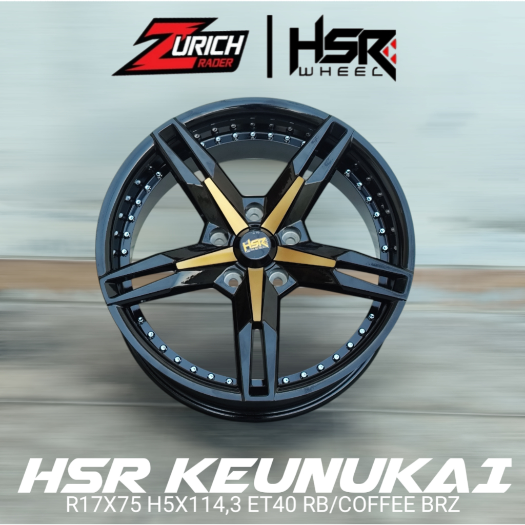 Velg Mobil Hsr Wheel R17 Type Keunikai Untuk Stargazer Innova Brv Terios Xl7 Stream Biante Dll