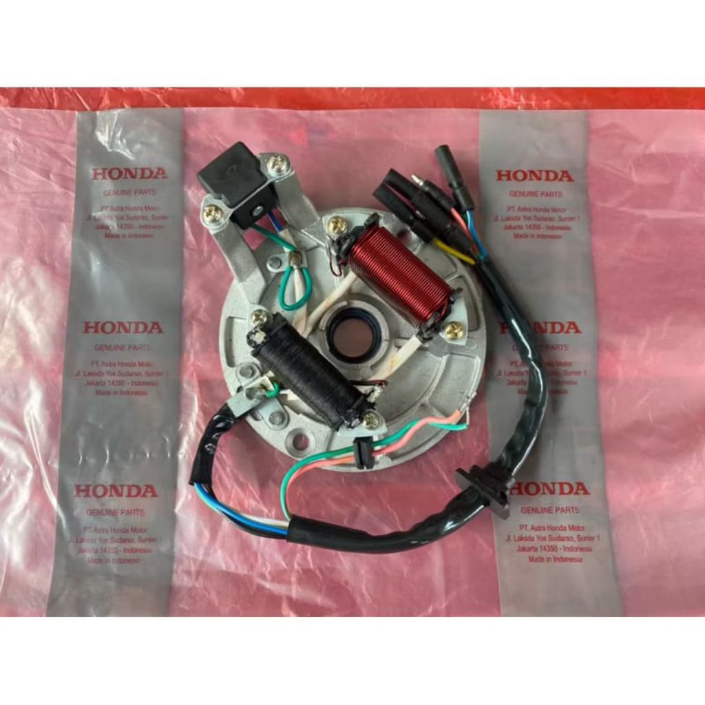 SPUL SPOOL STATOR MAGNET WIN 100 GF6 DUDUKAN SPUL MAGNIT HONDA WIN WIN 100 WIN 100