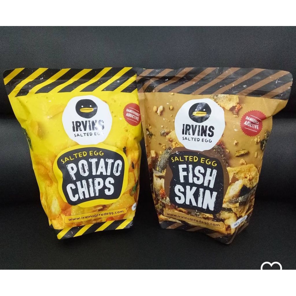 READY irvins salted egg fish skin LARGE/irvins potato chips/irvins salmon skin LARGE