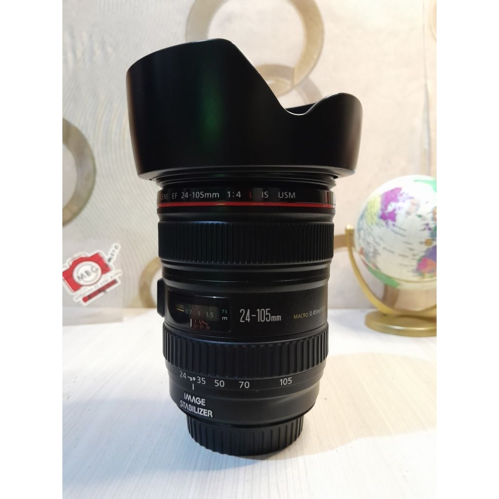 LENSA L SERIES CANON 24 105 LIKE NEW BERGARANSI