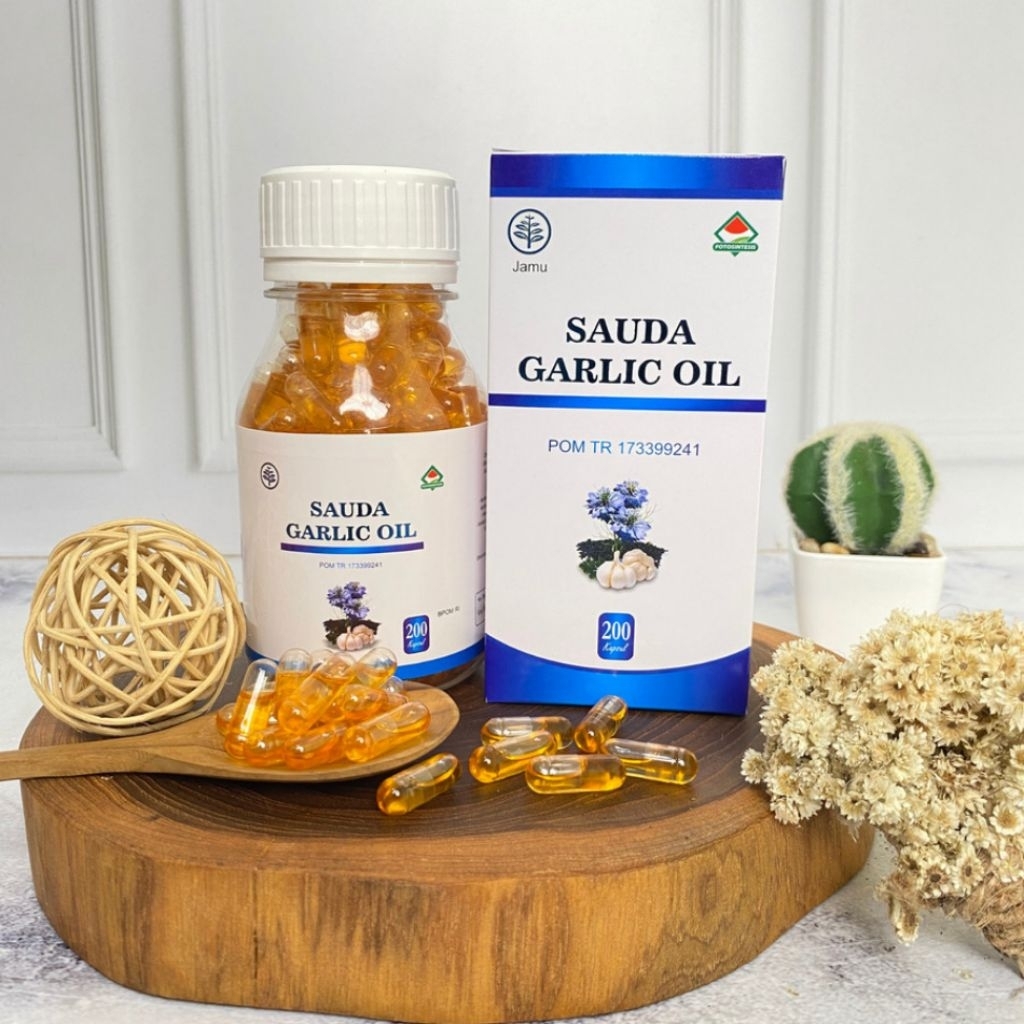 SAUDA GARLIC OIL 200 KAPSUL