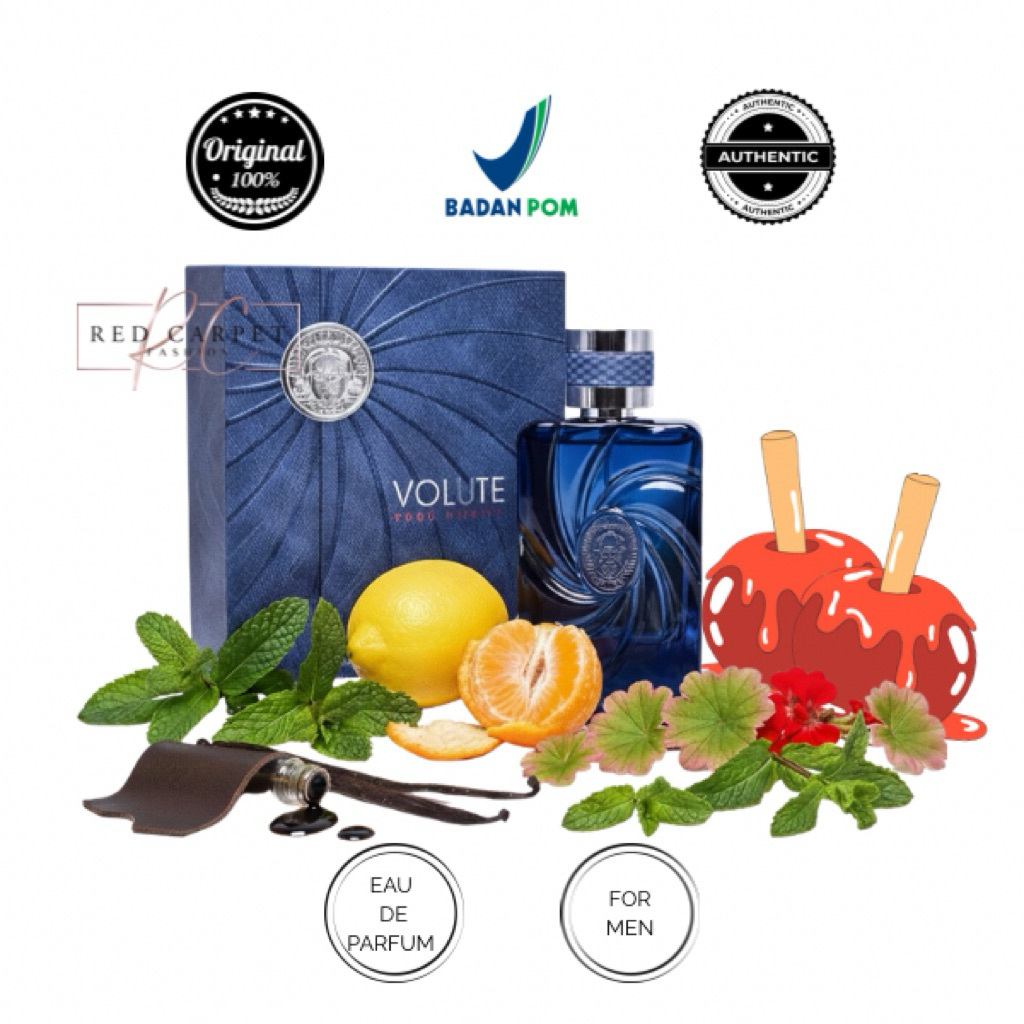 PARFUM FRAGRANCE WORLD VOLUTE pour homme EDP 80ml