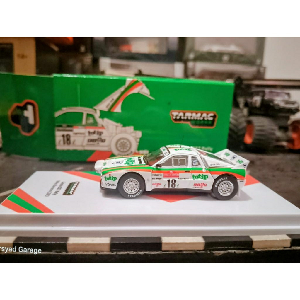 Diecast Tarmac Lancia 037 Rally Rallye Sanremo 1983