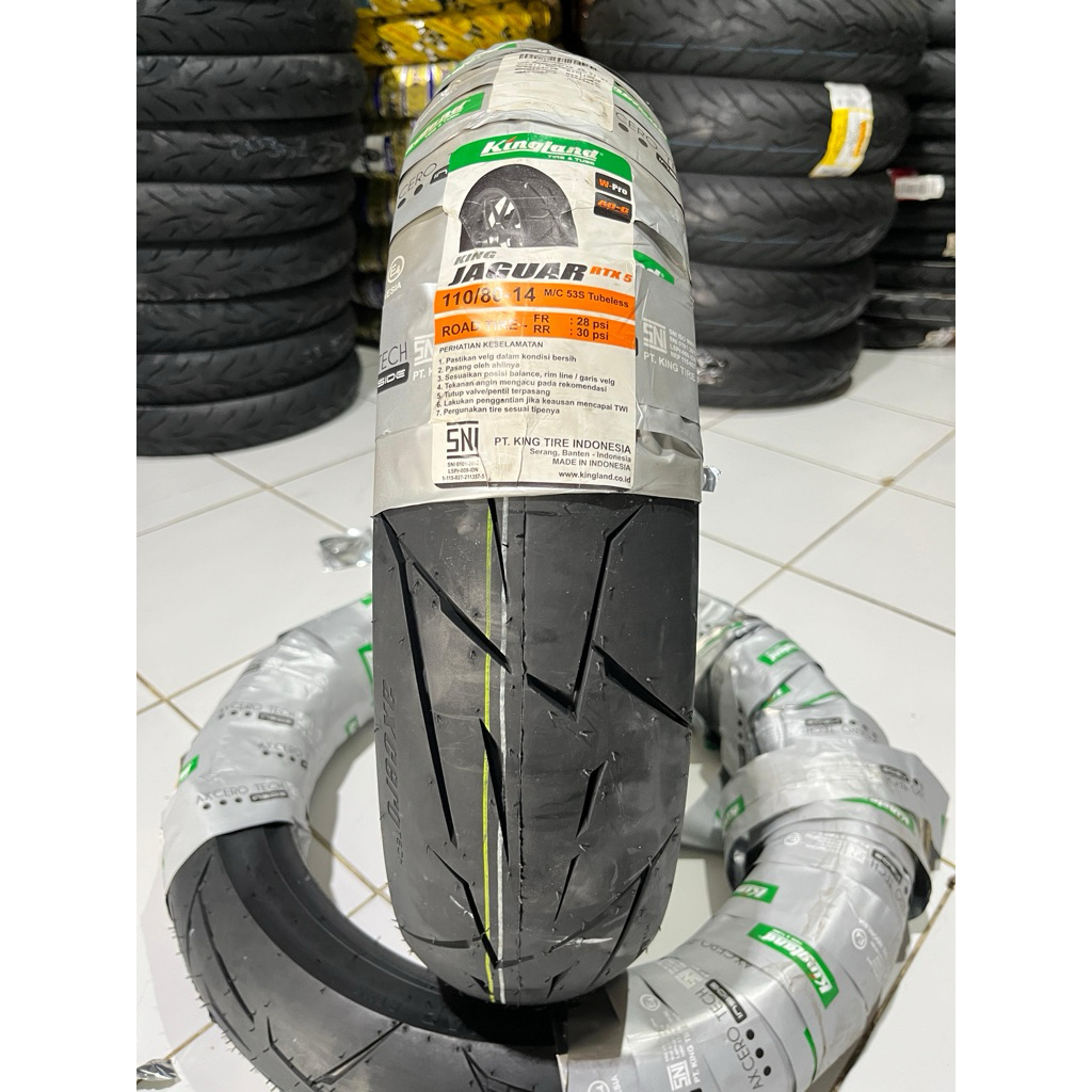 Kingland king jaguar RTX 5 110/80-14 tubles