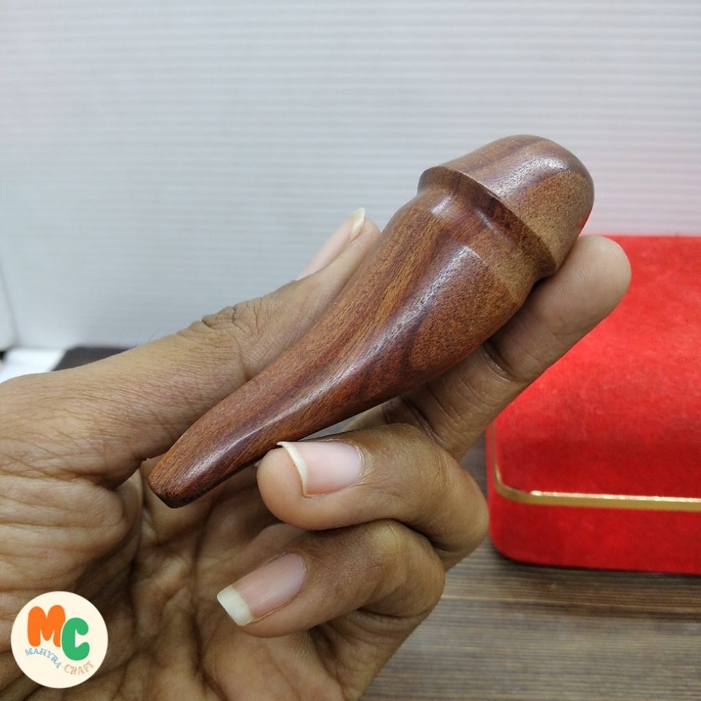 Mahyra.crafts | ( 7 - 8 cm ) once cangklong unik dan antik kayu setigi kayu stigi laut