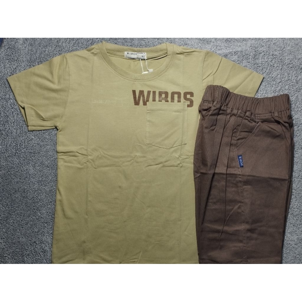 Setelan Baju Anak Laki-Laki Wibos 4-6 Tahun
