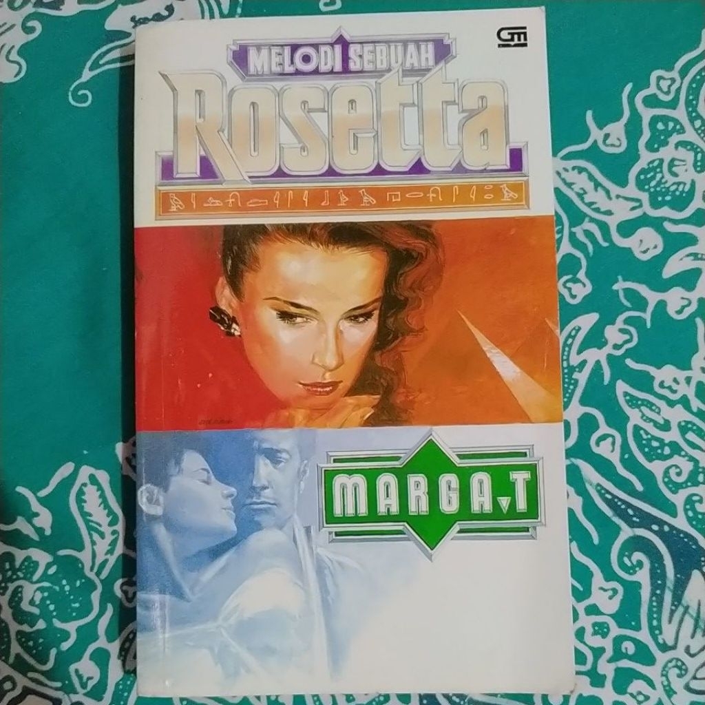 Novel bekas Melodi Sebuah Rosetta - Marga T