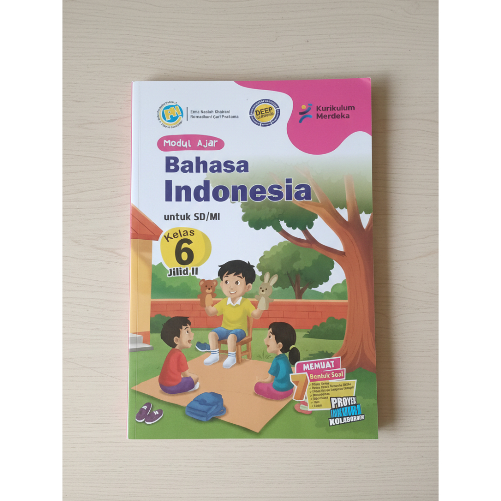 LKS PUSTAKA PERSADA KELAS 6 BAHASA INDONESIA SEMSTER 2 TERBITAN 2025