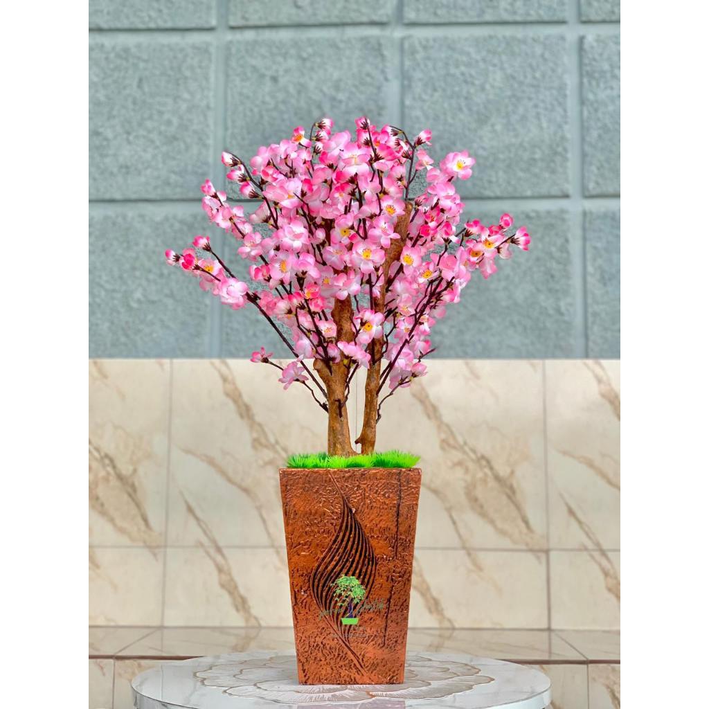 Sakura artificial 70cm bunga sakura plastik pohon sakura bunga plastik kembang plastik bunga artific
